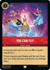 Lorcana - You Can Fly! - 133/204 - Uncommon - Rise of the Floodborn - Top CollectiblesCollectible CardsLorcana