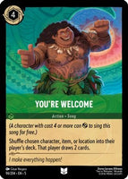 Lorcana - You're Welcome - 96/204 - Uncommon - Shimmering Skies - Top CollectiblesCollectible CardsLorcana