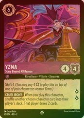 Lorcana - Yzma (Scary Beyond All Reason) - 60/204 - Super Rare (Foil) - Rise of the Floodborn - Top CollectiblesCollectible CardsLorcana