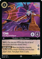 Lorcana - Yzma (Scary Beyond All Reason) - 60/204 - Super Rare - Rise of the Floodborn - Top CollectiblesCollectible CardsLorcana