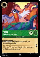 Lorcana - Zazu (Steward of the Pride Lands) - 93//204 - Common - Into the Inklands - Top CollectiblesCollectible CardsLorcana