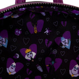 Loungefly - Disney Villains Curse Your Hearts Mini - Backpack - Top CollectiblesBackpackLoungefly