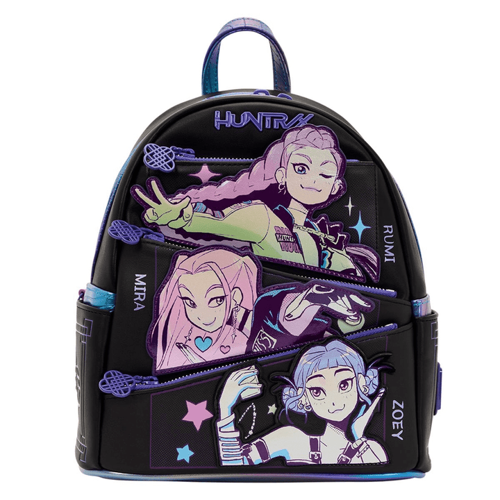 Loungefly - KPop Demon Hunters Huntr/x Mini - Backpack - Top CollectiblesBackpackLoungefly