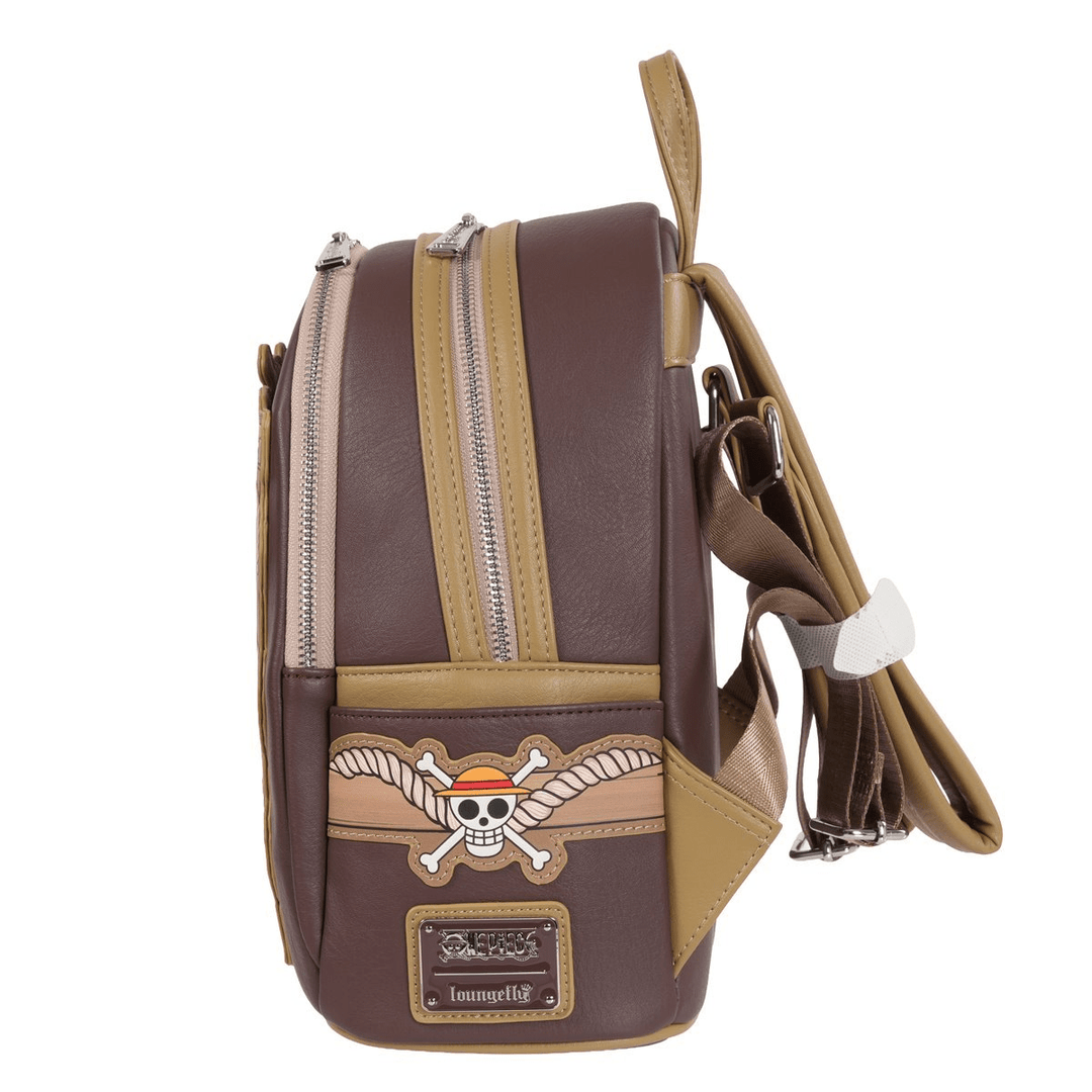 Loungefly - One Piece Wanted Dead or Alive Monkey D. Luffy Mini - Backpack *Entertainment Earth Exclusive* - Top CollectiblesBackpackLoungefly
