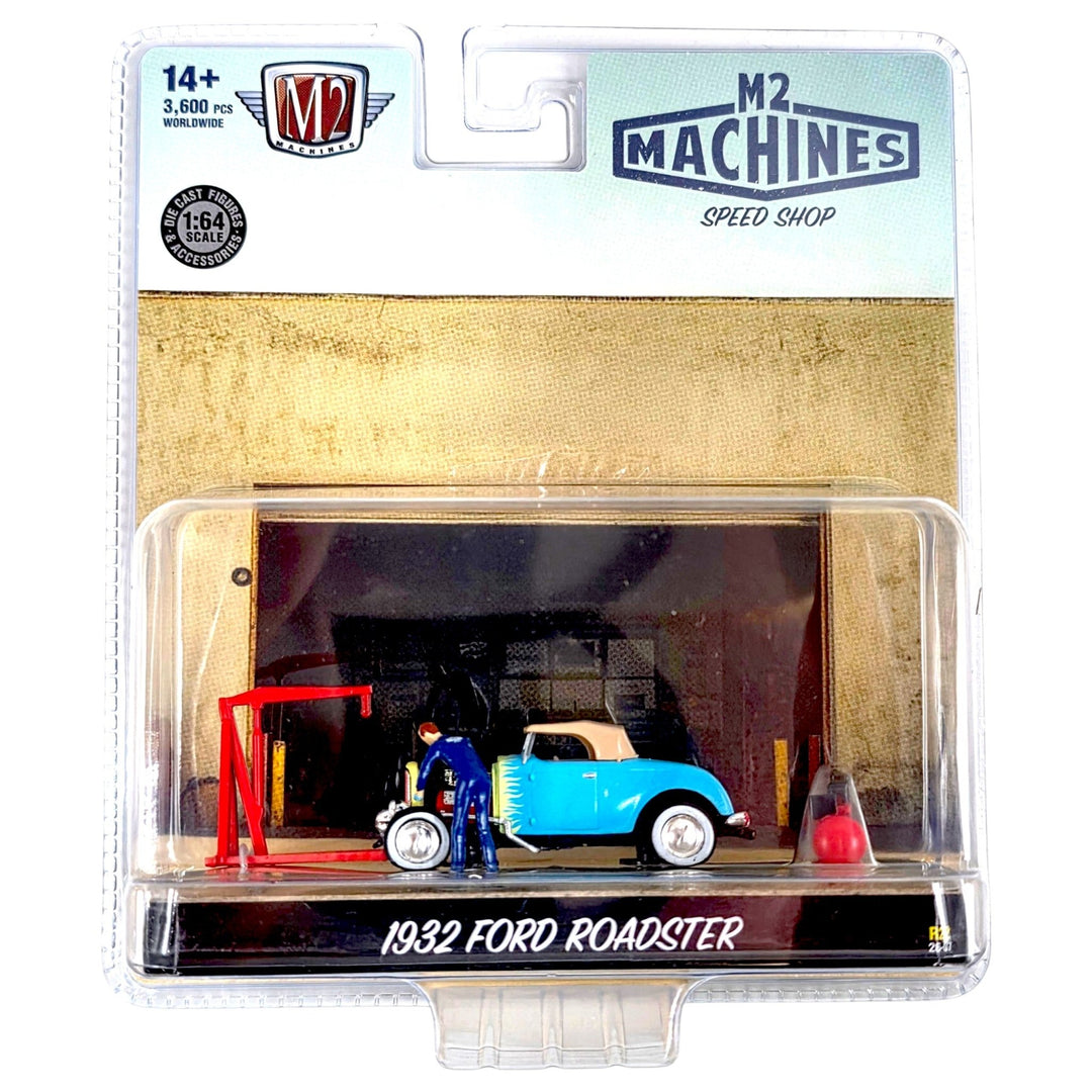 M2 Machines - 1932 Ford Roadster - 2026 Diorama Series - Top CollectiblesDiecastM2 Machines