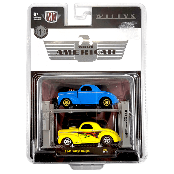 M2 Machines - 1941 Willys Coupe - 2022 Auto - Lift Series - Top CollectiblesDiecastM2 Machines