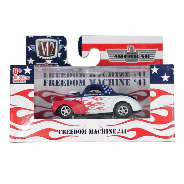 M2 Machines - 1941 Willys Coupe - 2023 Freedom Machine Series *O'Reilly Auto Parts Exclusive* - Top CollectiblesDiecastM2 Machines