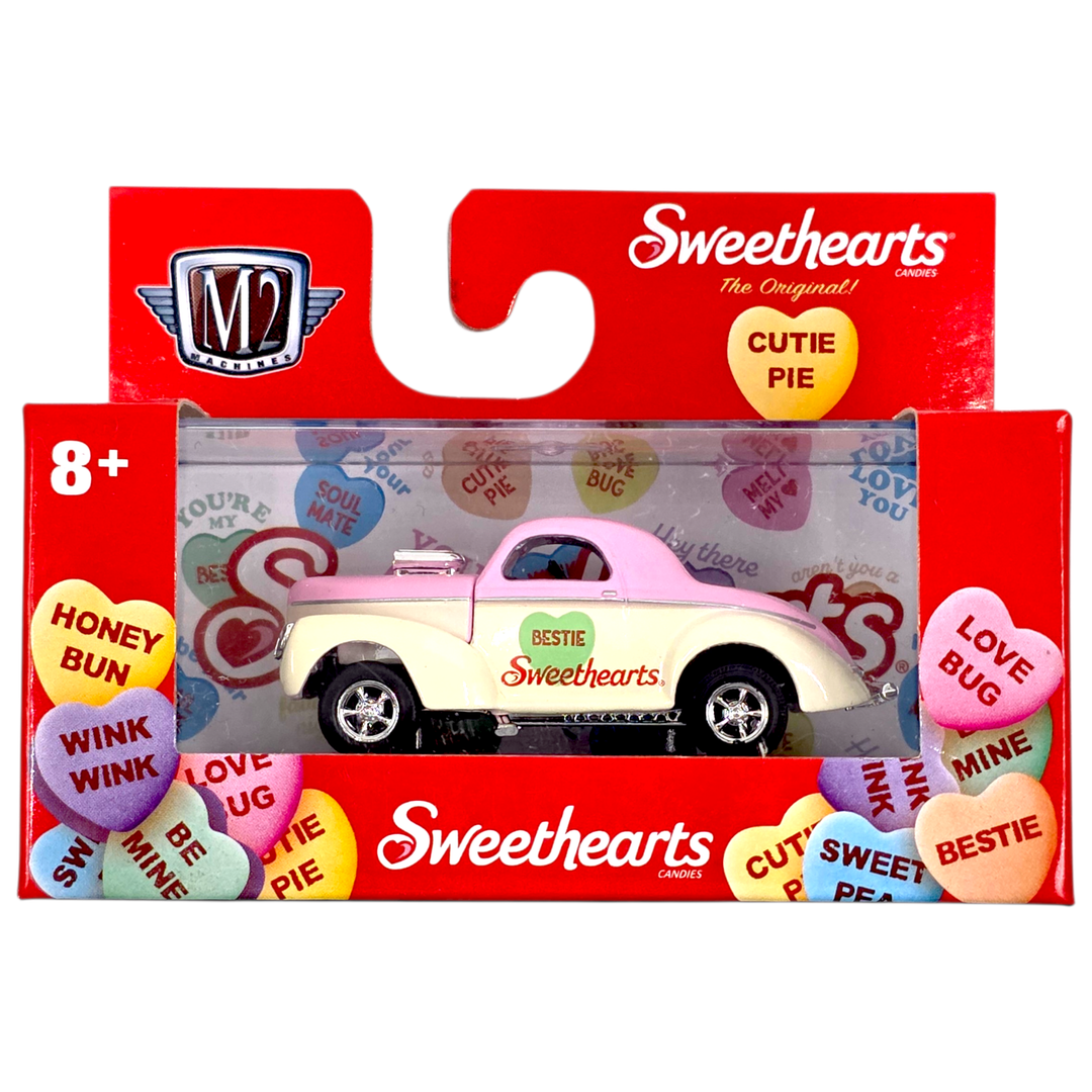 M2 Machines - 1941 Willys Coupe Gasser - 2024 Sweethearts Series *Walmart Exclusive* - Top CollectiblesDiecastM2 Machines