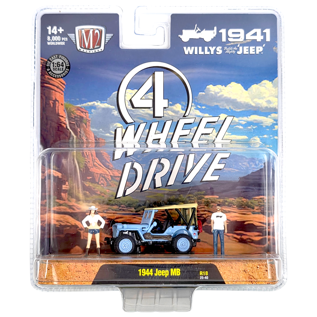 M2 Machines - 1944 Jeep MB - 2026 Diorama Series - Top CollectiblesDiecastM2 Machines
