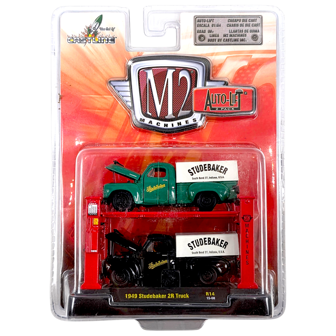 M2 Machines - 1949 Studebaker 2R Truck - 2015 Auto - Lift Series - Top CollectiblesDiecastM2 Machines