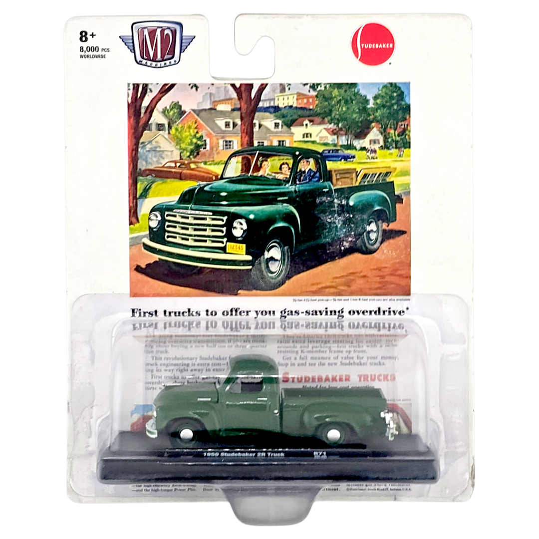 M2 Machines - 1950 Studebaker 2R Truck - 2021 Studebaker Series - Top CollectiblesDiecastM2 Machines