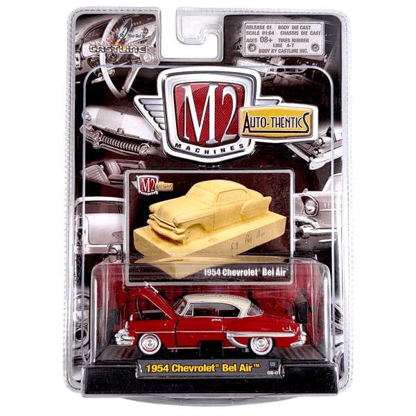 M2 Machines - 1954 Chevrolet Bel Air - 2008 Auto - Thentics Series - Top CollectiblesDiecastM2 Machines