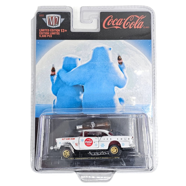 M2 Machines - 1955 Chevrolet Bel Air Gasser - 2021 Coca - Cola Series - Top CollectiblesDiecastM2 Machines