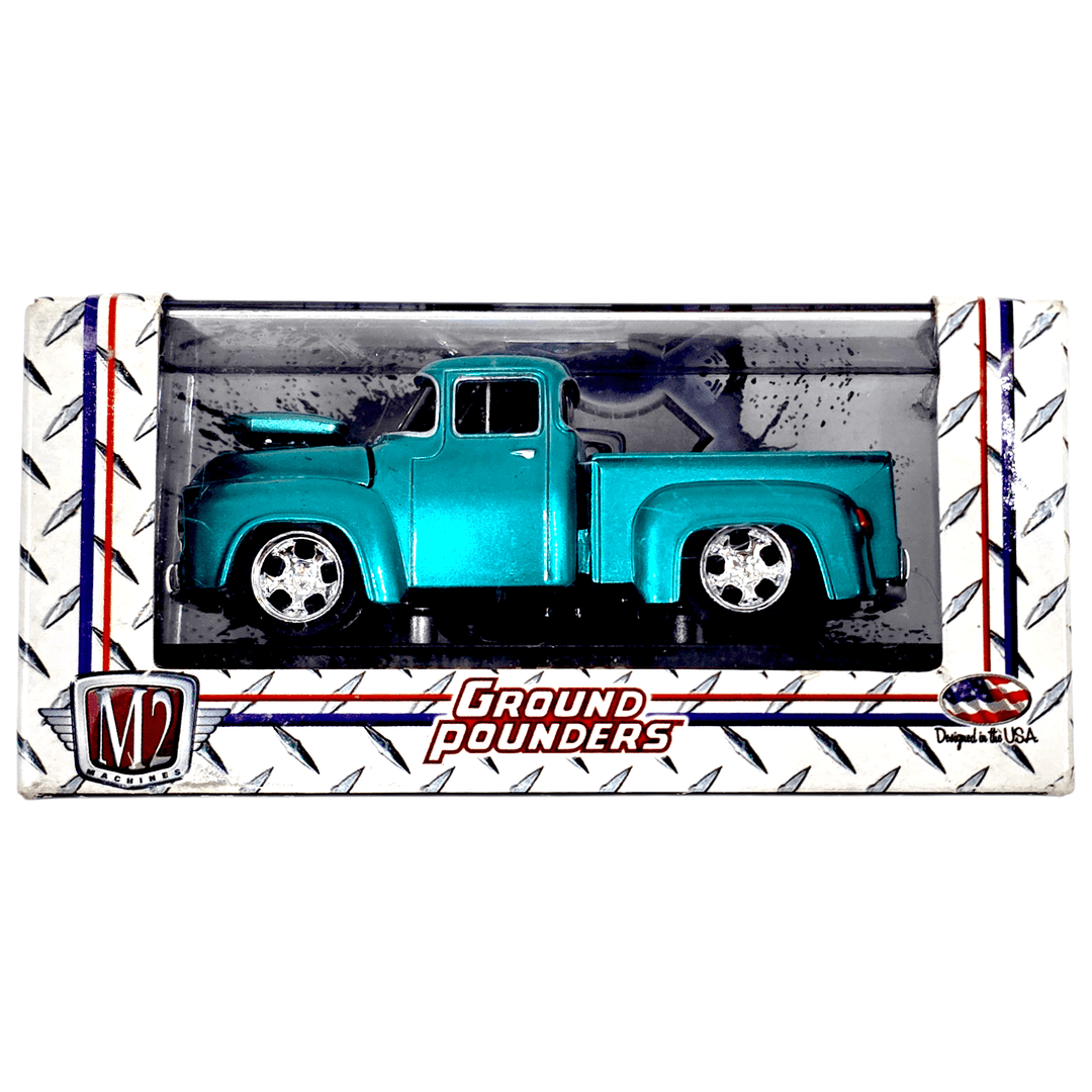 M2 Machines - 1956 Ford F - 100 - 2010 Ground Pounders Series - Top CollectiblesDiecastM2 Machines
