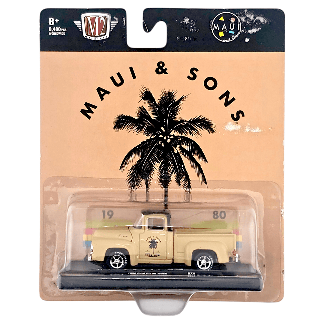 M2 Machines - 1956 Ford F - 100 - 2021 Auto - Drivers Series - Top CollectiblesDiecastM2 Machines
