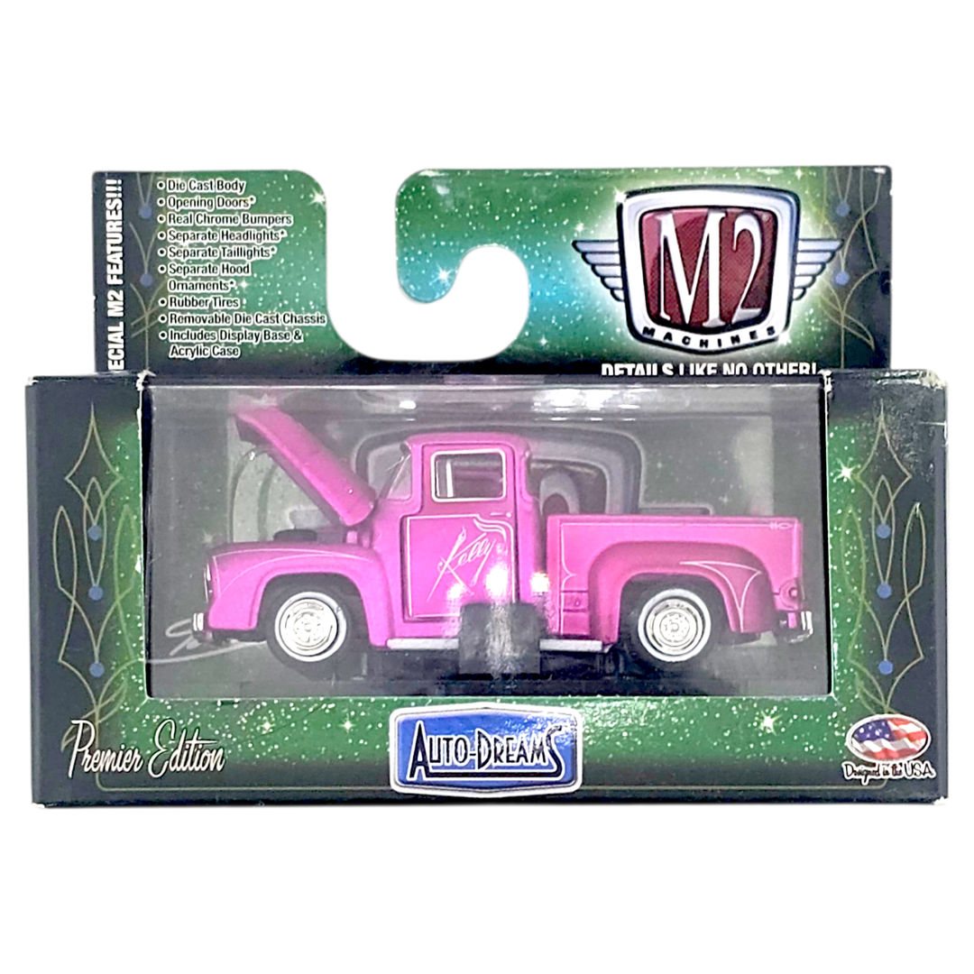 M2 Machines - 1956 Ford F - 100 Truck - 2016 Auto - Dreams Series - Top CollectiblesDiecastM2 Machines