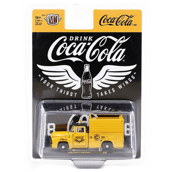 M2 Machines - 1956 Ford F - 100 Truck - 2024 Coca - Cola Series - Top CollectiblesDiecastM2 Machines