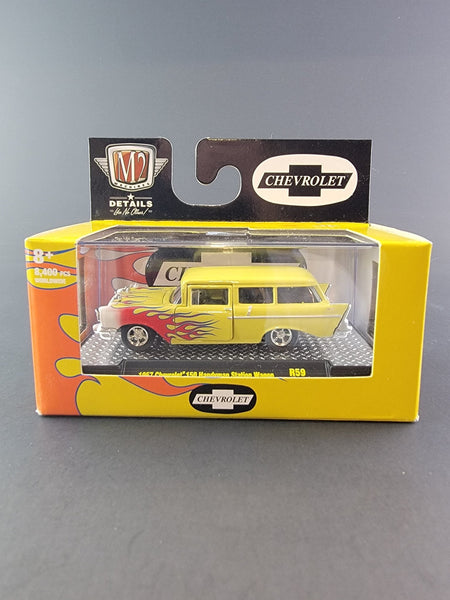 M2 Machines - 1957 Chevrolet 150 Handyman Station Wagon - 2021 Auto - Thentics Series - Top CollectiblesDiecastM2 Machines