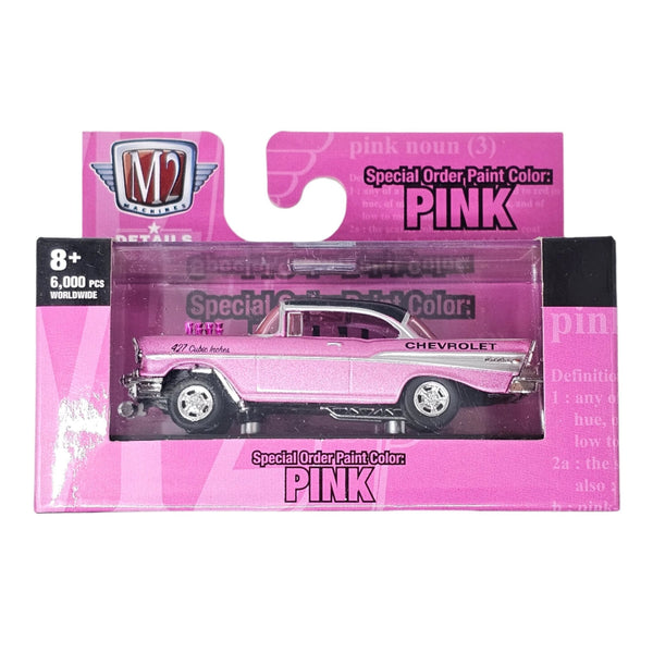 M2 Machines - 1957 Chevy Bel Air Gasser - 2020 Pink Series - Top CollectiblesDiecastM2 Machines