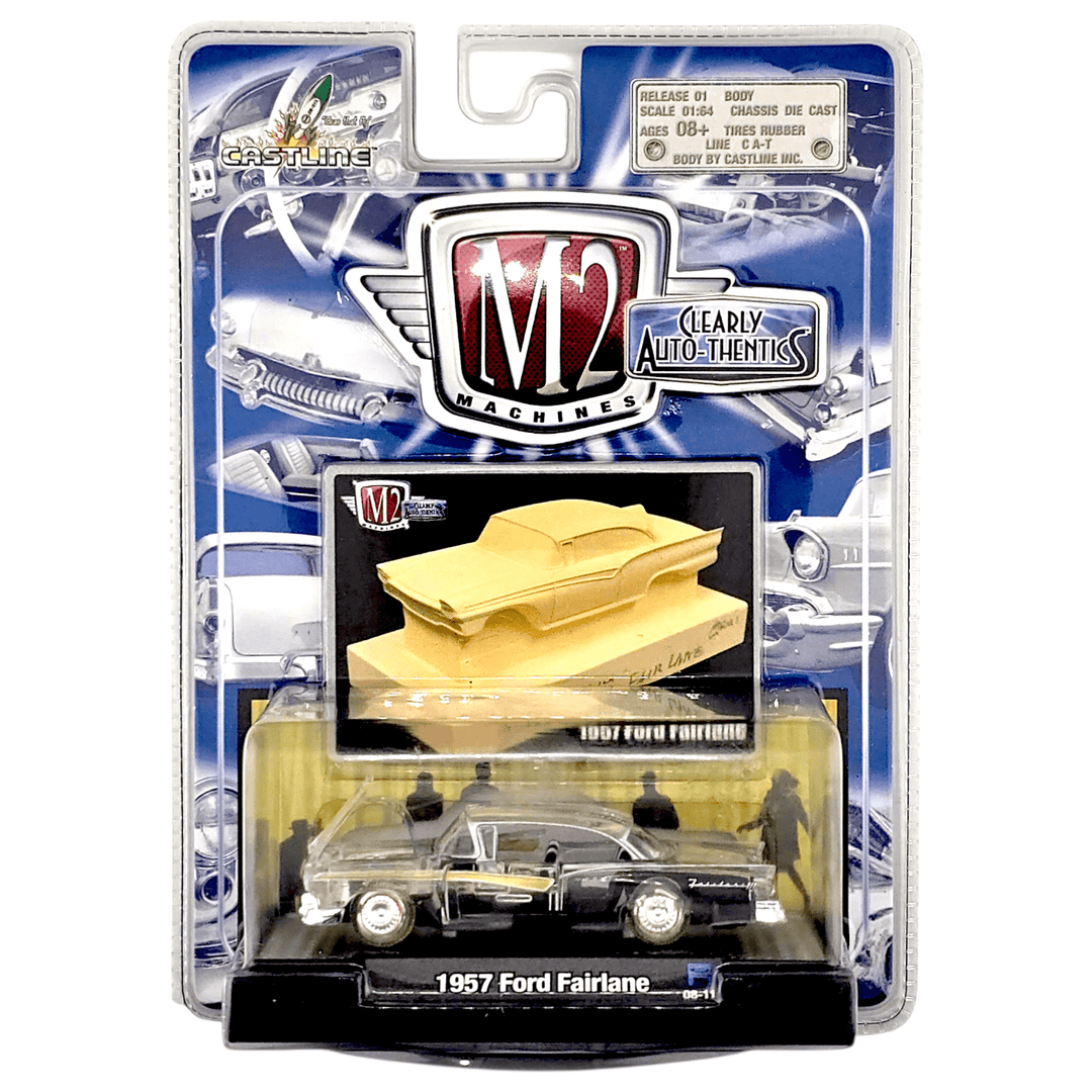 M2 Machines - 1957 Ford Fairlane - 2009 Clearly Auto - Thentics Series - Top CollectiblesDiecastM2 Machines