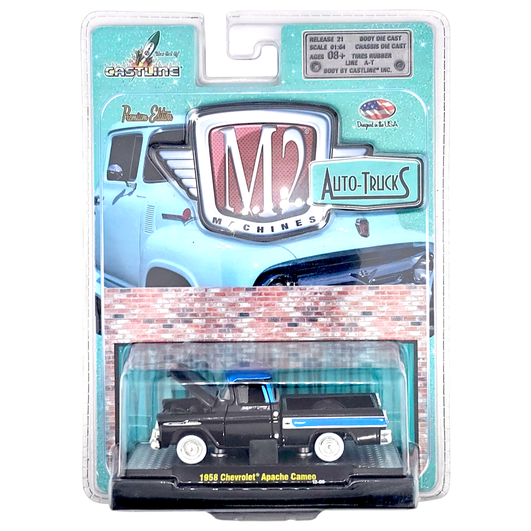M2 Machines - 1958 Chevrolet Apache Cameo - 2013 Auto - Trucks Series - Top CollectiblesDiecastM2 Machines