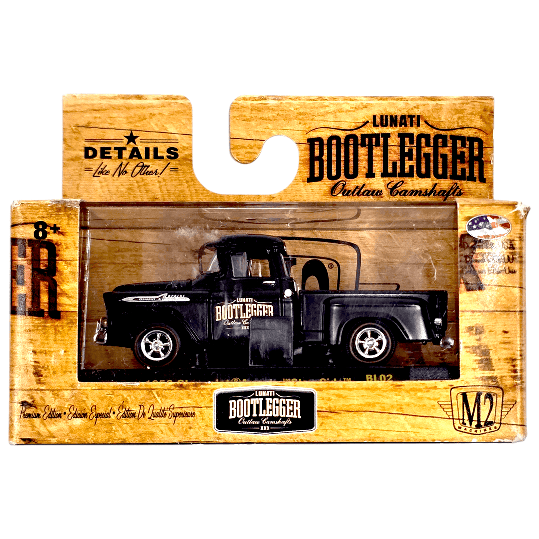 M2 Machines - 1958 Chevrolet Apache Step Side - 2016 Bootlegger Series - Top CollectiblesDiecastM2 Machines