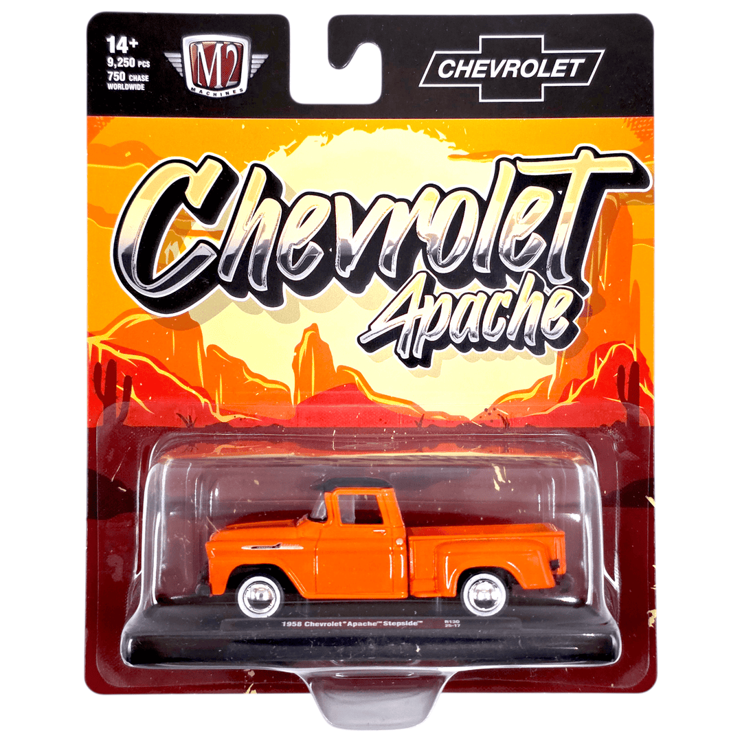 M2 Machines - 1958 Chevrolet Apache Stepside - 2026 Auto - Drivers Series - Top CollectiblesDiecastM2 Machines