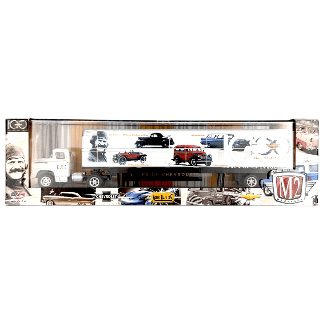 M2 Machines - 1959 Chevrolet Spartan LCF & Chevrolet Trailer - 2011 Auto - Haulers Series - Top CollectiblesDiecastM2 Machines