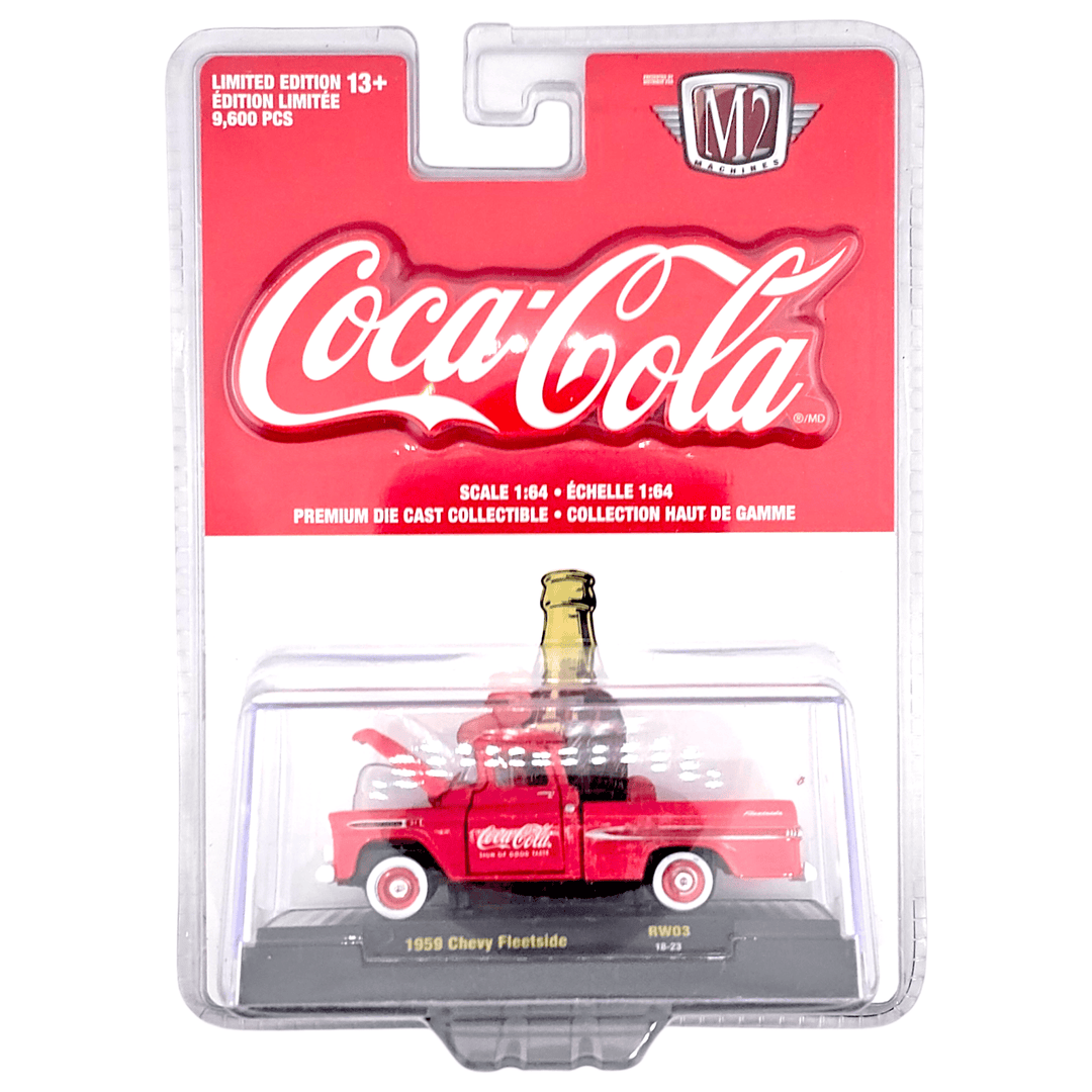 M2 Machines - 1959 Chevy Fleetside - 2019 Coca Cola Series - Top CollectiblesDiecastM2 Machines