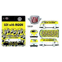 M2 Machines - 1960 Volkswagen Delivery Van USA Model Mooneyes – White *Pre - Order* - Top CollectiblesDiecastM2 Machines