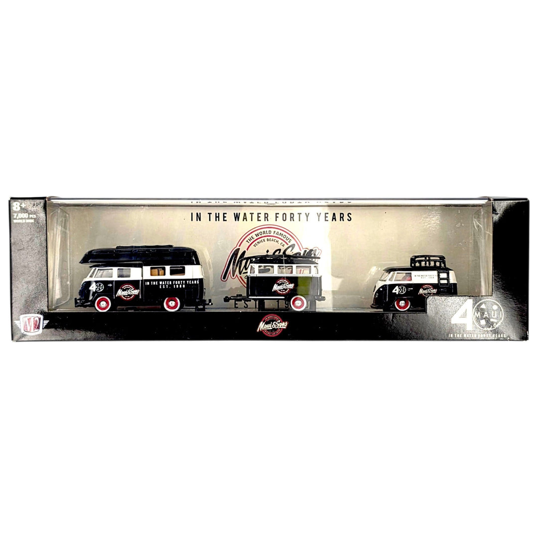 M2 Machines - 1960 VW Delivery Van &amp; 1959 VW Double Cab Truck USA Model - 2020 Auto-Haulers Series - Top CollectiblesDiecastM2 Machines