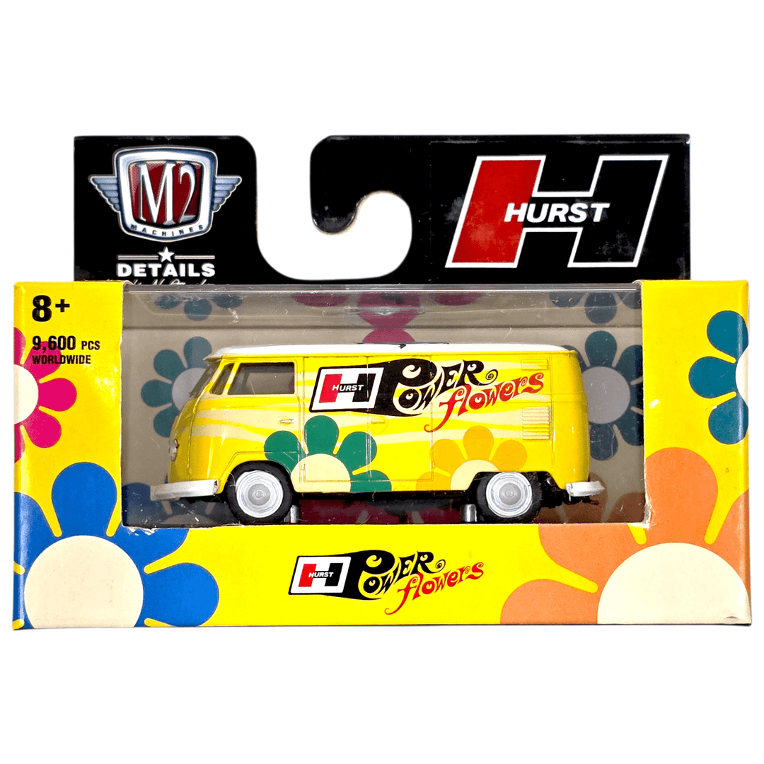 M2 Machines - 1960 VW Delivery Van - 2022 Hurst Power Flowers Series - Top CollectiblesDiecastM2 Machines