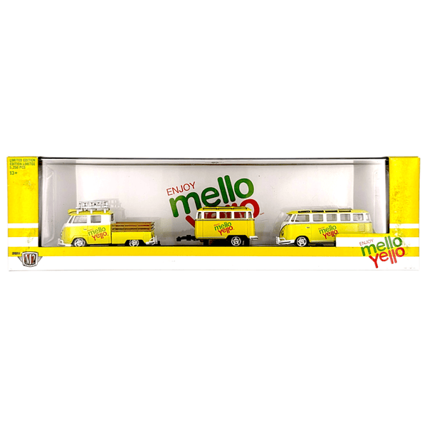 M2 Machines - 1960 VW Double Cab Truck USA Model & 1960 VW Microbus De ...