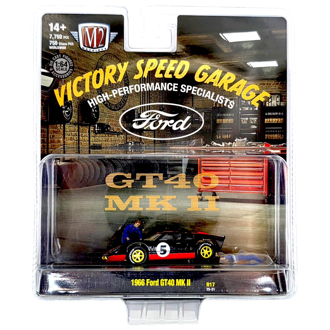 M2 Machines - 1966 Ford GT40 MK II - 2026 Diorama Series *Chase* - Top CollectiblesDiecastM2 Machines