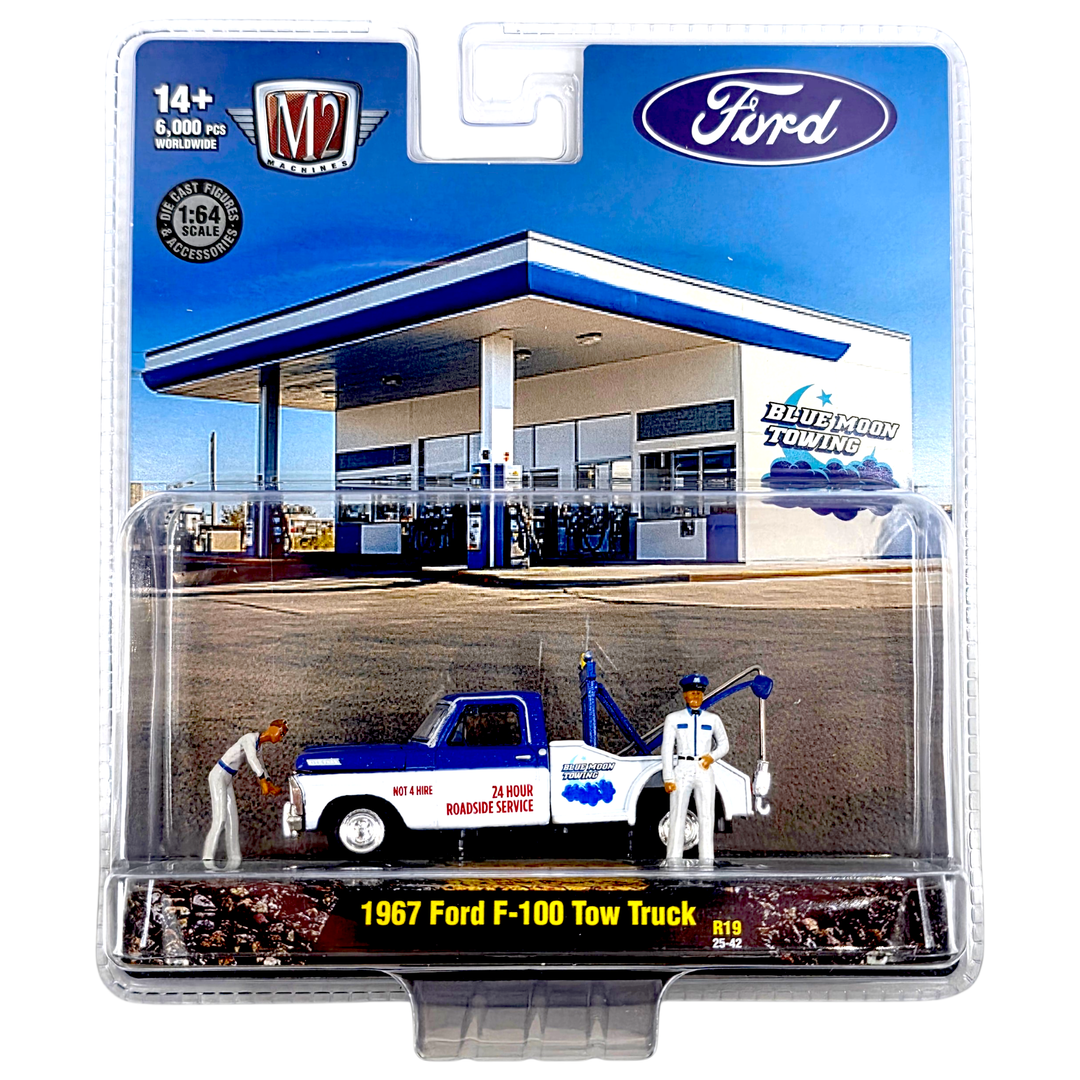 M2 Machines - 1967 Ford F - 100 Tow Truck - 2026 Diorama Series - Top CollectiblesDiecastM2 Machines