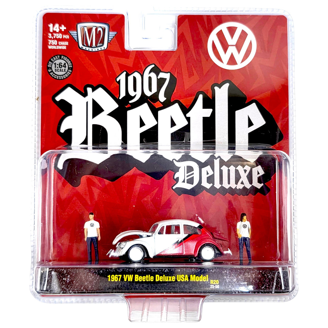 M2 Machines - 1967 VW Beetle Deluxe USA Model - 2026 Diorama Series - Top CollectiblesDiecastM2 Machines