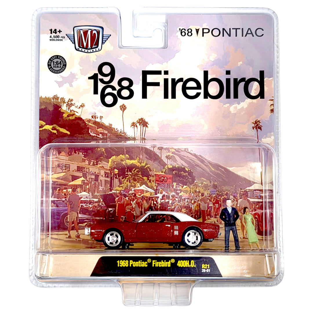 M2 Machines - 1968 Pontiac Firebird 400H.O - 2026 Diorama Series - Top CollectiblesDiecastM2 Machines