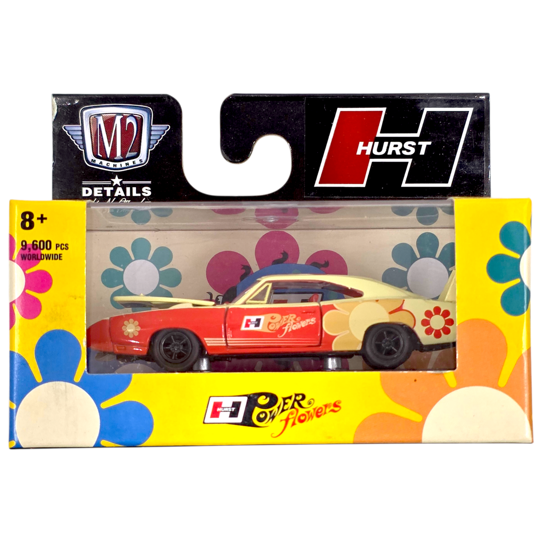 M2 Machines - 1969 Dodge Charger Daytona HEMI - 2022 Hurst Power Flowers Series - Top CollectiblesDiecastM2 Machines