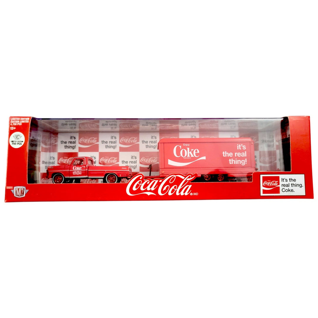 M2 Machines - 1969 Ford F-250 Ranger Truck & 1949 Mercury Custom - 2020 Coca-Cola Series *Chase* - Top CollectiblesDiecastM2 Machines
