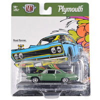 M2 Machines - 1969 Plymouth Road Runner 440 6 - Pack - 2023 Auto - Drivers Series - Top CollectiblesDiecastM2 Machines