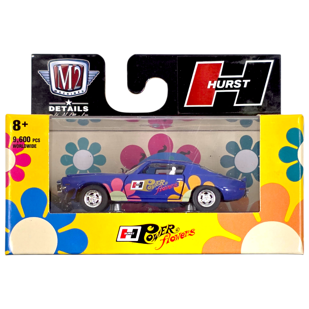 M2 Machines - 1970 Chevrolet Camaro Z/28 RS - 2022 Hurst Power Flowers Series - Top CollectiblesDiecastM2 Machines