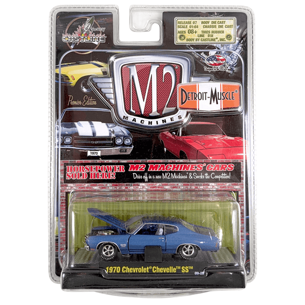 M2 Machines - 1970 Chevrolet Chevelle SS - 2009 Detroit - Muscle Series - Top CollectiblesDiecastM2 Machines