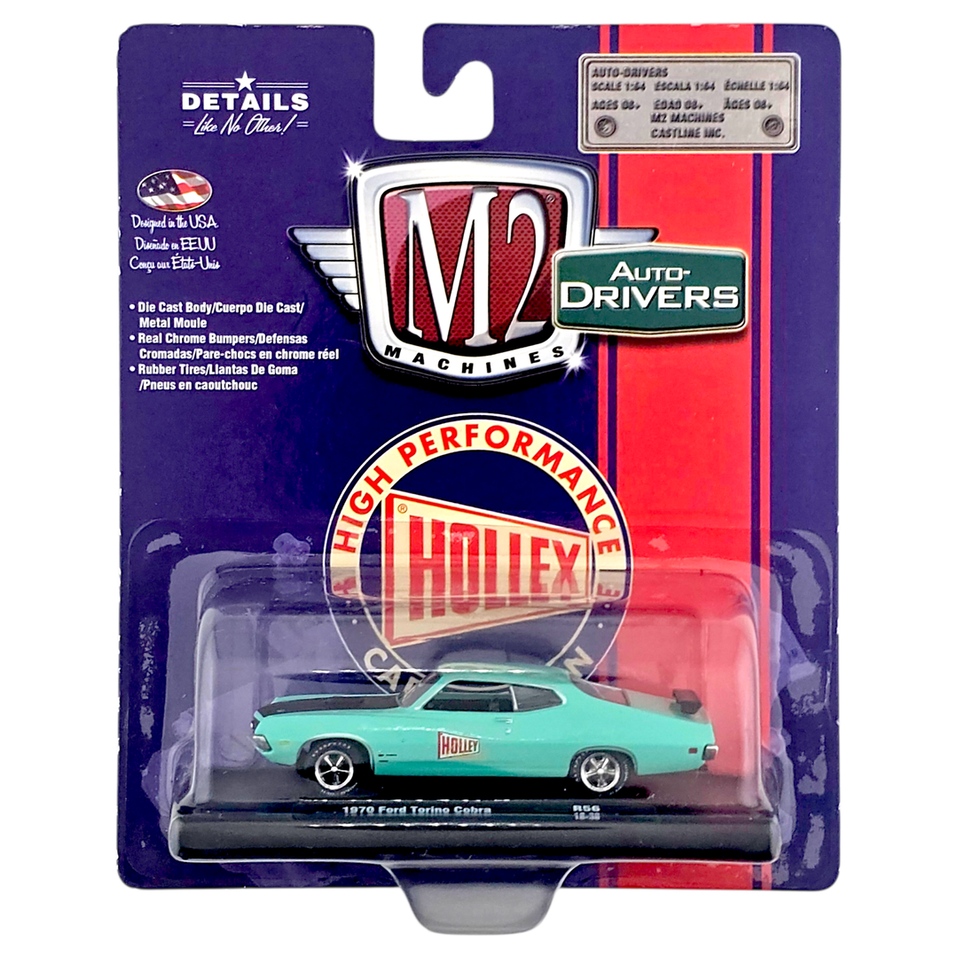 M2 Machines - 1970 Ford Torino Cobra - 2018 Auto - Drivers Series - Top CollectiblesDiecastM2 Machines