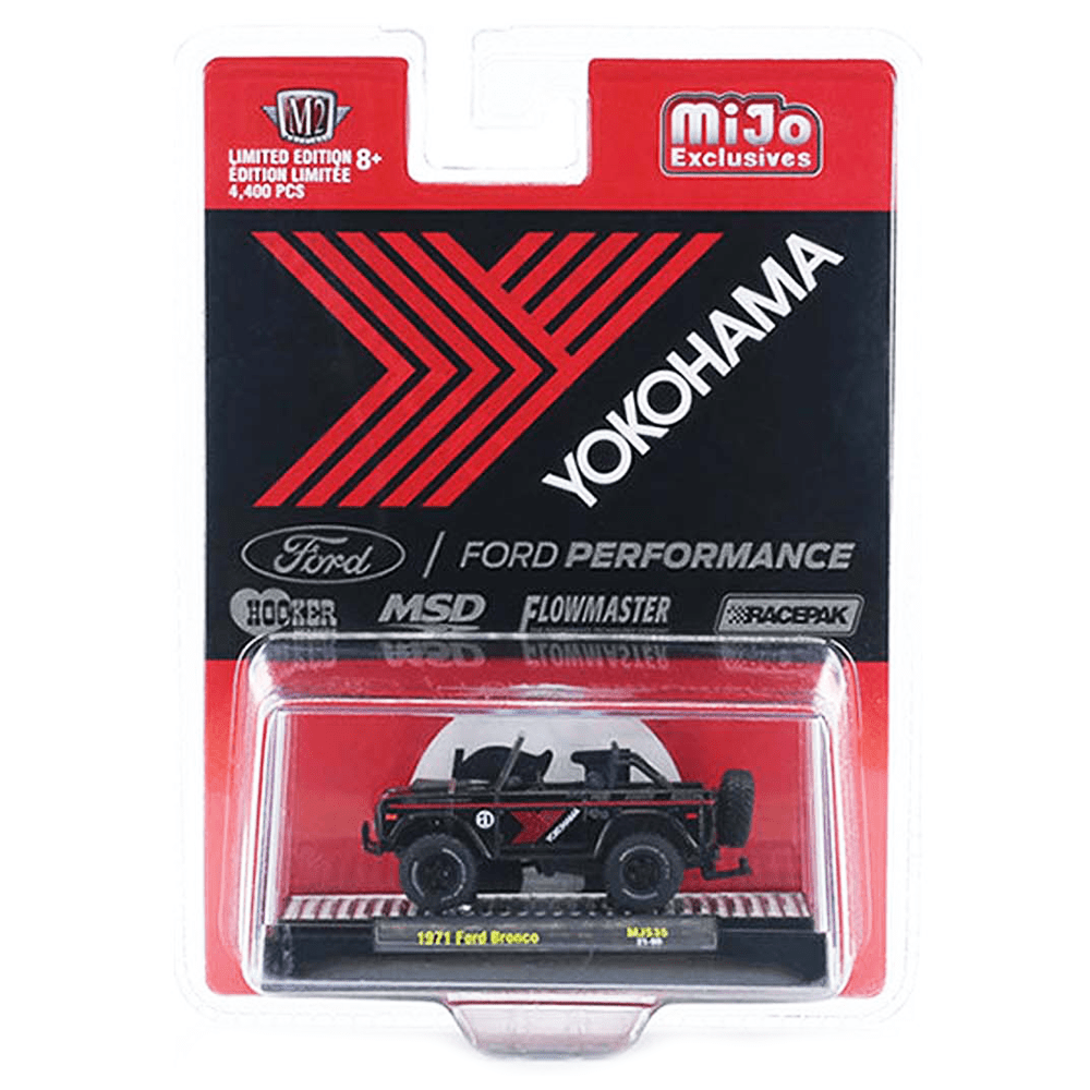 M2 Machines - 1971 Ford Bronco - 2021 Yokohama Series *MiJo Exclusive* - Top CollectiblesDiecastM2 Machines