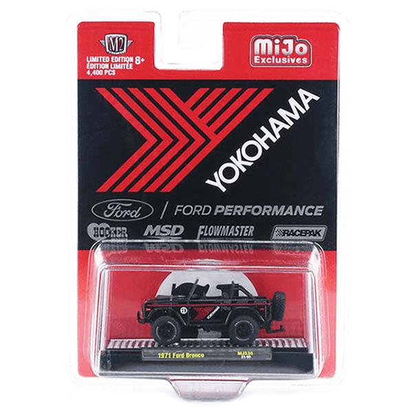 M2 Machines - 1971 Ford Bronco - 2021 Yokohama Series *MiJo Exclusive* - Top CollectiblesDiecastM2 Machines