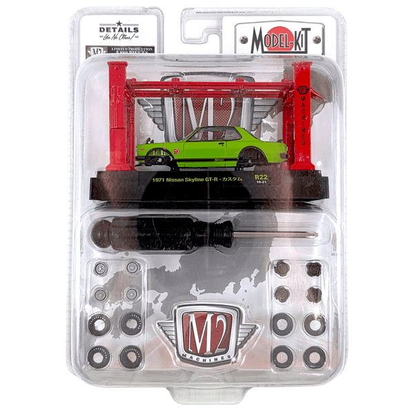 M2 Machines - 1971 Nissan Skyline GT - R - 2018 Model - Kit Series - Top CollectiblesDiecastM2 Machines