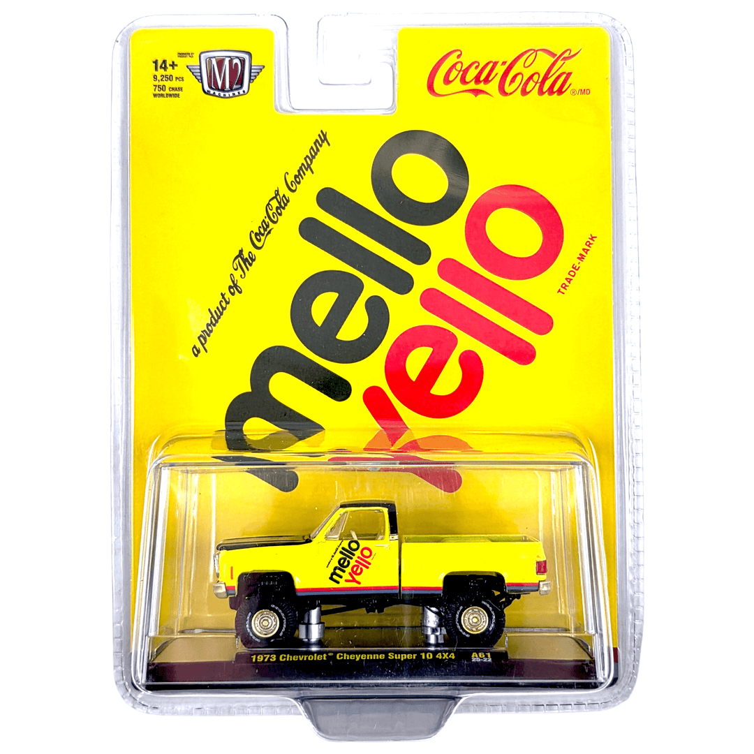 M2 Machines - 1973 Chevrolet Cheyenne Super 10 4x4 - 2026 Coca - Cola Series *Chase* - Top CollectiblesDiecastM2 Machines