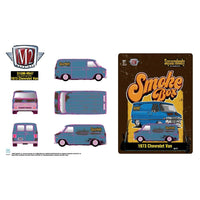 M2 Machines - 1973 Chevrolet Van Smoke Box - Squarebody Syndicate - Top CollectiblesDiecastM2 Machines