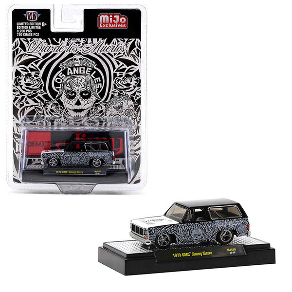 M2 Machines - 1973 GMC Jimmy Sierra - 2022 Dia De Los Muertos Series - Top CollectiblesDiecastM2 Machines