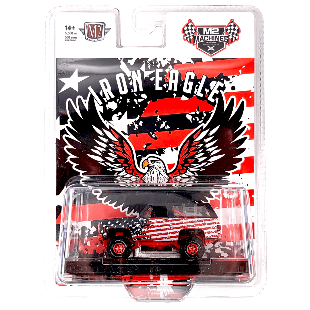 M2 Machines - 1974 Chevrolet K5 Blazer “Iron Eagle” - Hobby Exclusive *Chase* - Top CollectiblesDiecastM2 Machines